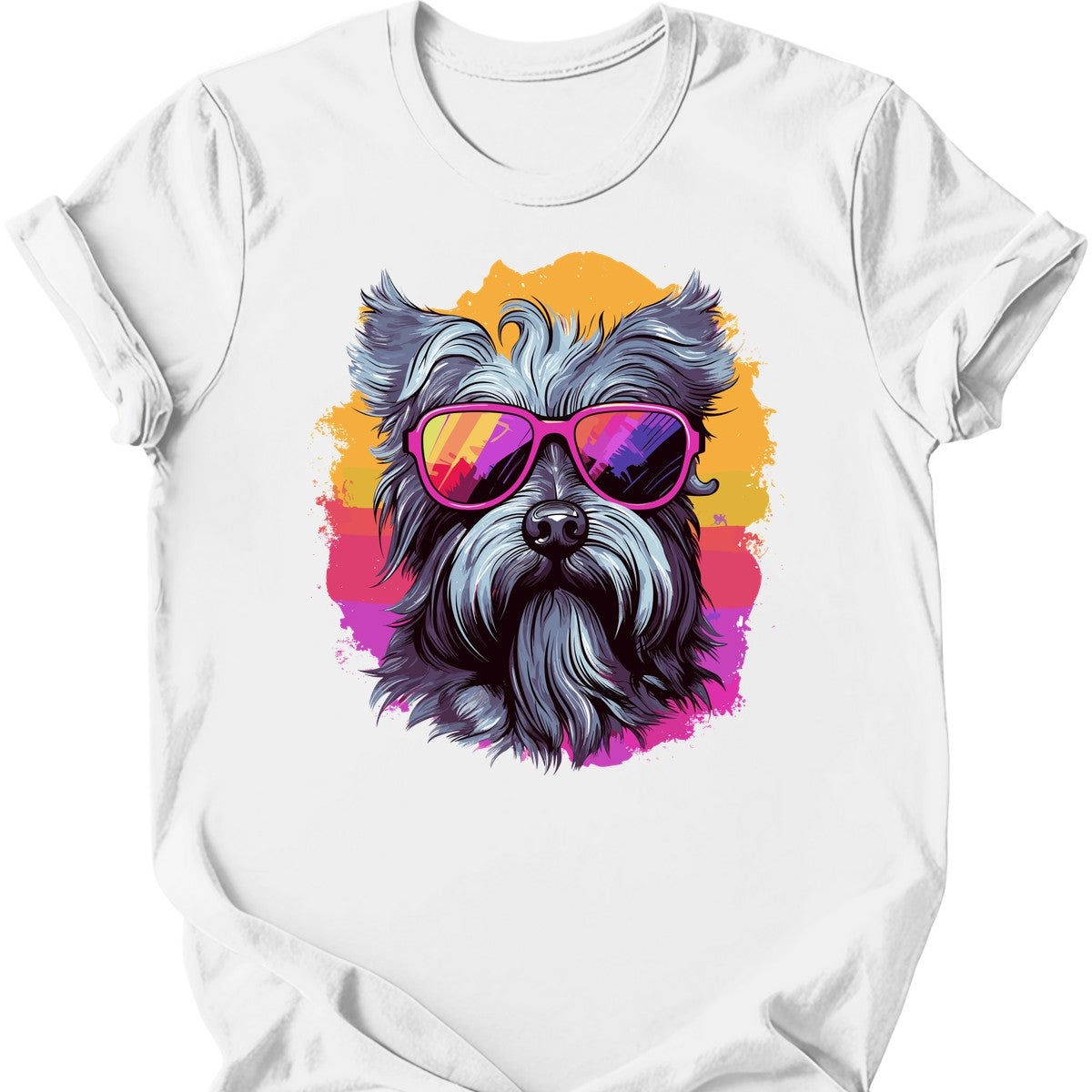 Skye Terrier - Top Dog T-Shirt - White