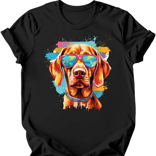 Vizsla - Top Dog T-Shirt - Black