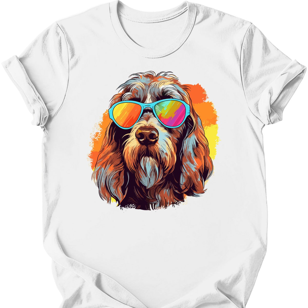 Spinone Italiano - Top Dog T-Shirt - White