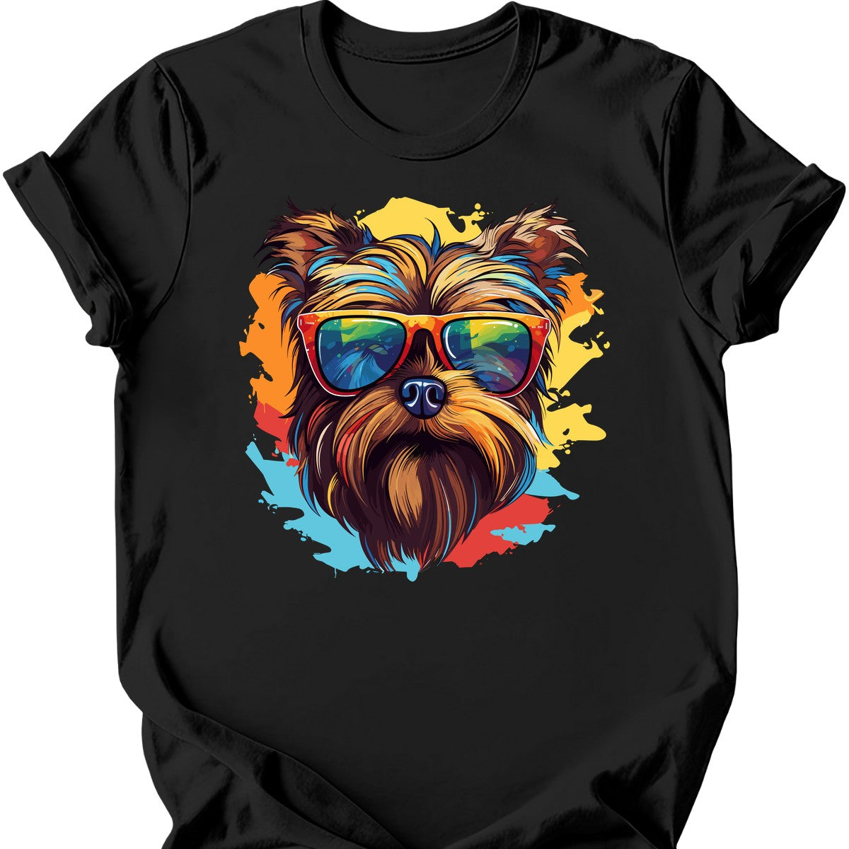 Yorkshire Terrier - Top Dog T-Shirt - Black