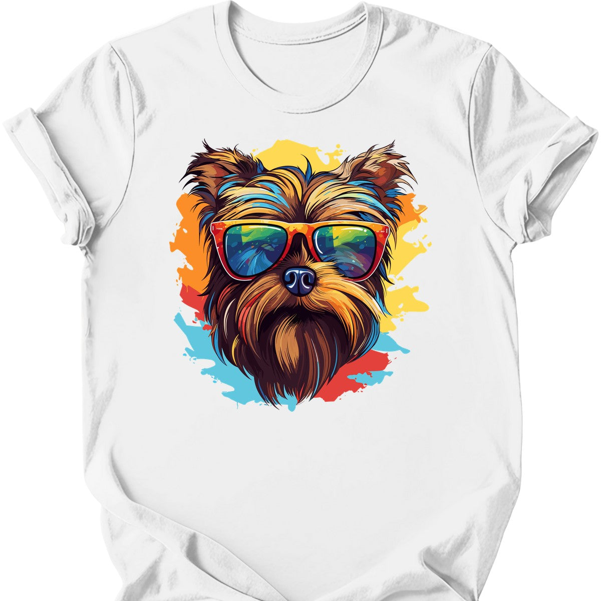 Yorkshire Terrier - Top Dog T-Shirt - White
