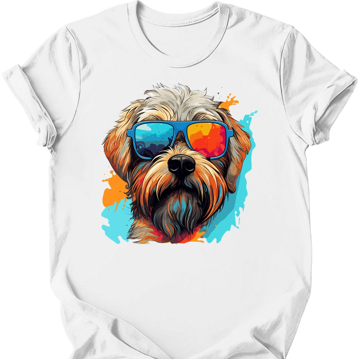 Soft Coated Wheaten Terrier - Top Dog T-Shirt - White