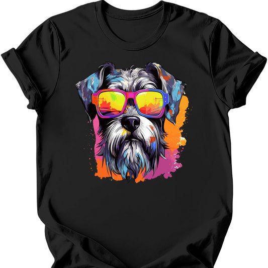 Standard Schnauzer - Top Dog T-Shirt - Black