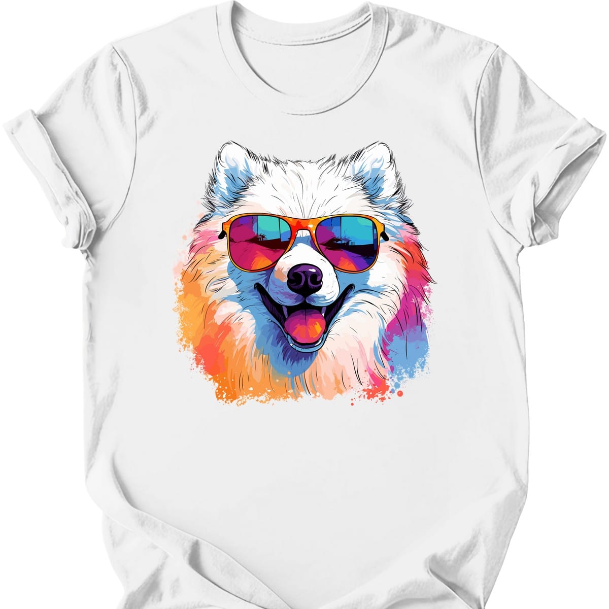 Samoyed - Top Dog T-Shirt - White