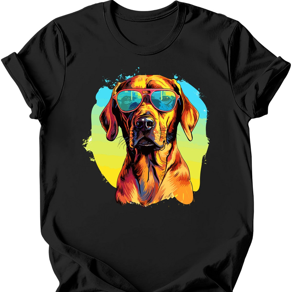 Rhodesian Ridgeback - Top Dog T-Shirt - Black