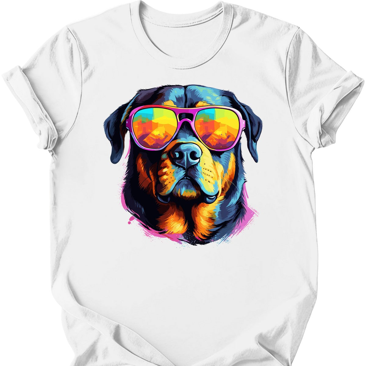 Rottweiler - Top Dog T-Shirt - White