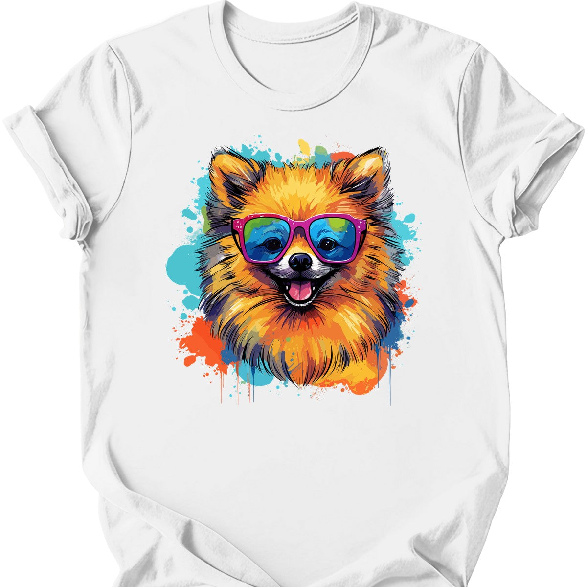 Pomeranian - Top Dog T-Shirt - White
