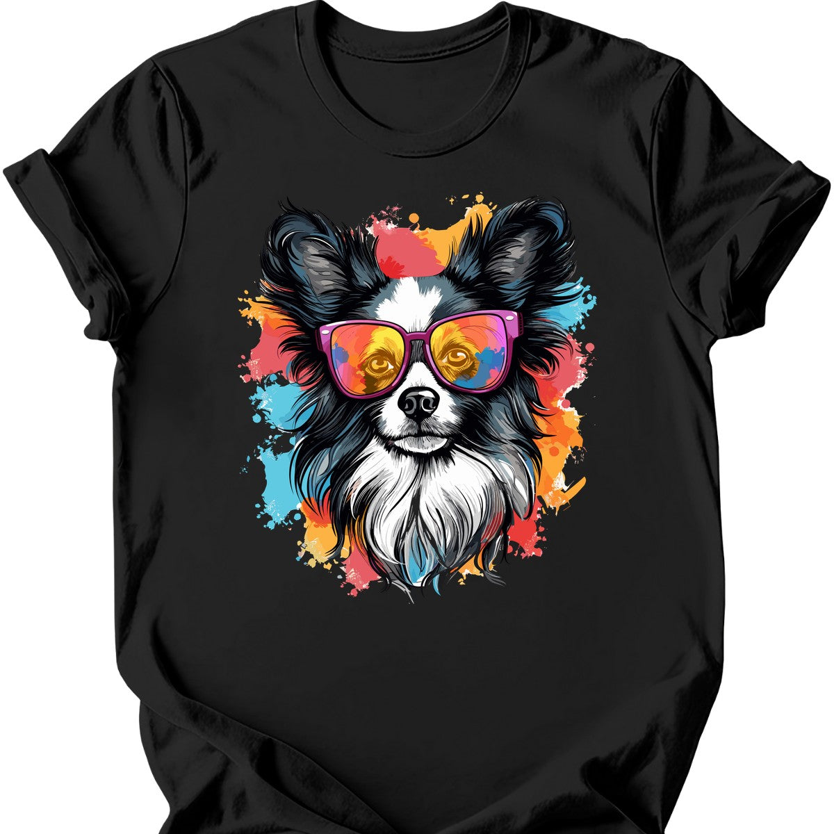 Papillon - Top Dog T-Shirt - Black