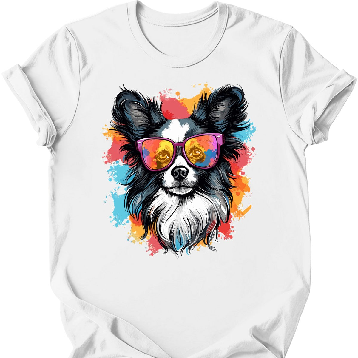 Papillon - Top Dog T-Shirt - White