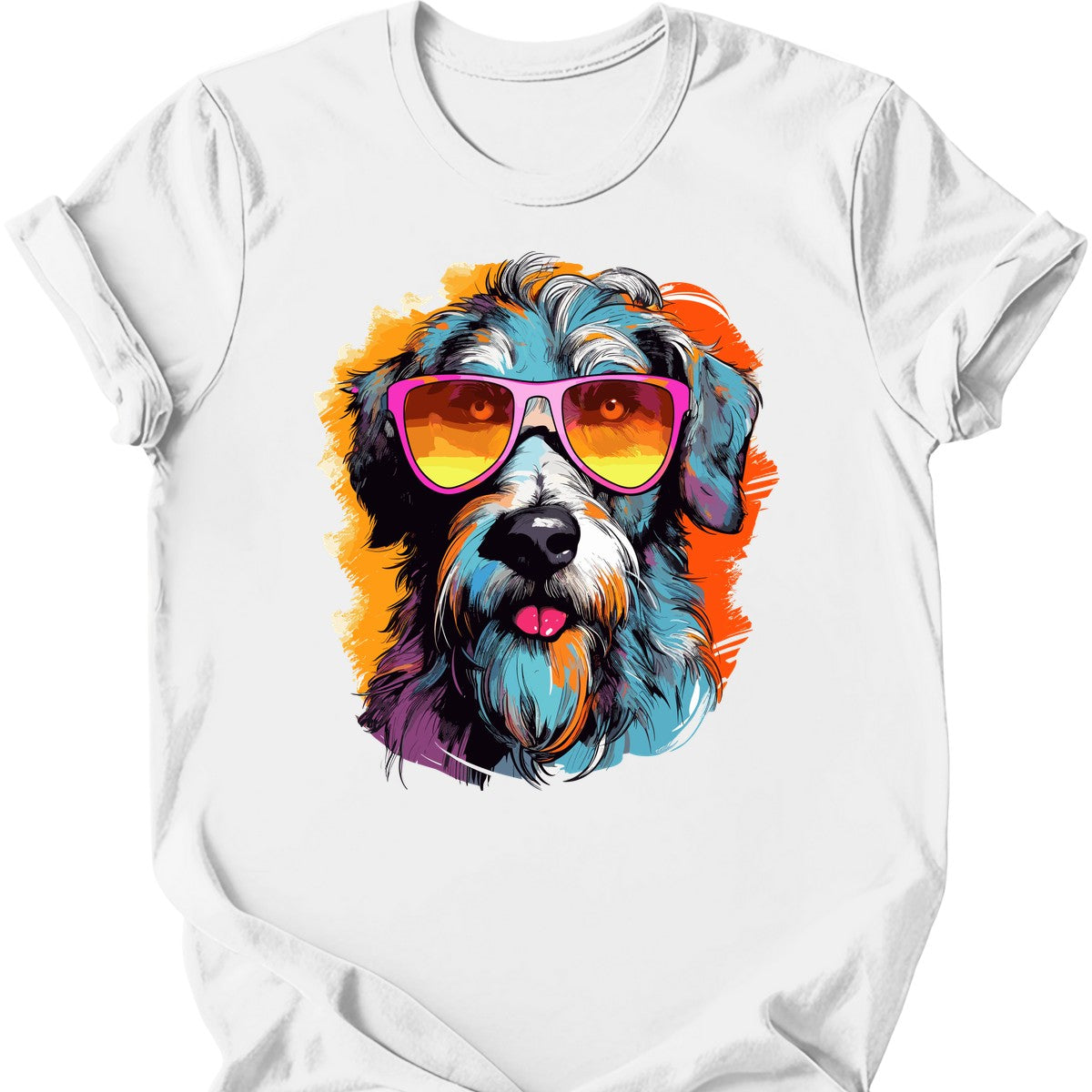 Irish Wolfhound - Top Dog T-Shirt - White