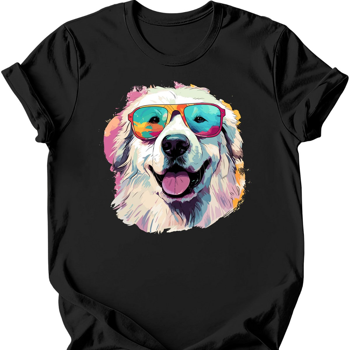 Great Pyrenees - Top Dog T-Shirt - Black