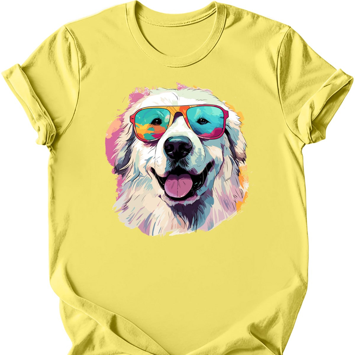 Great Pyrenees - Top Dog T-Shirt - Cornsilk