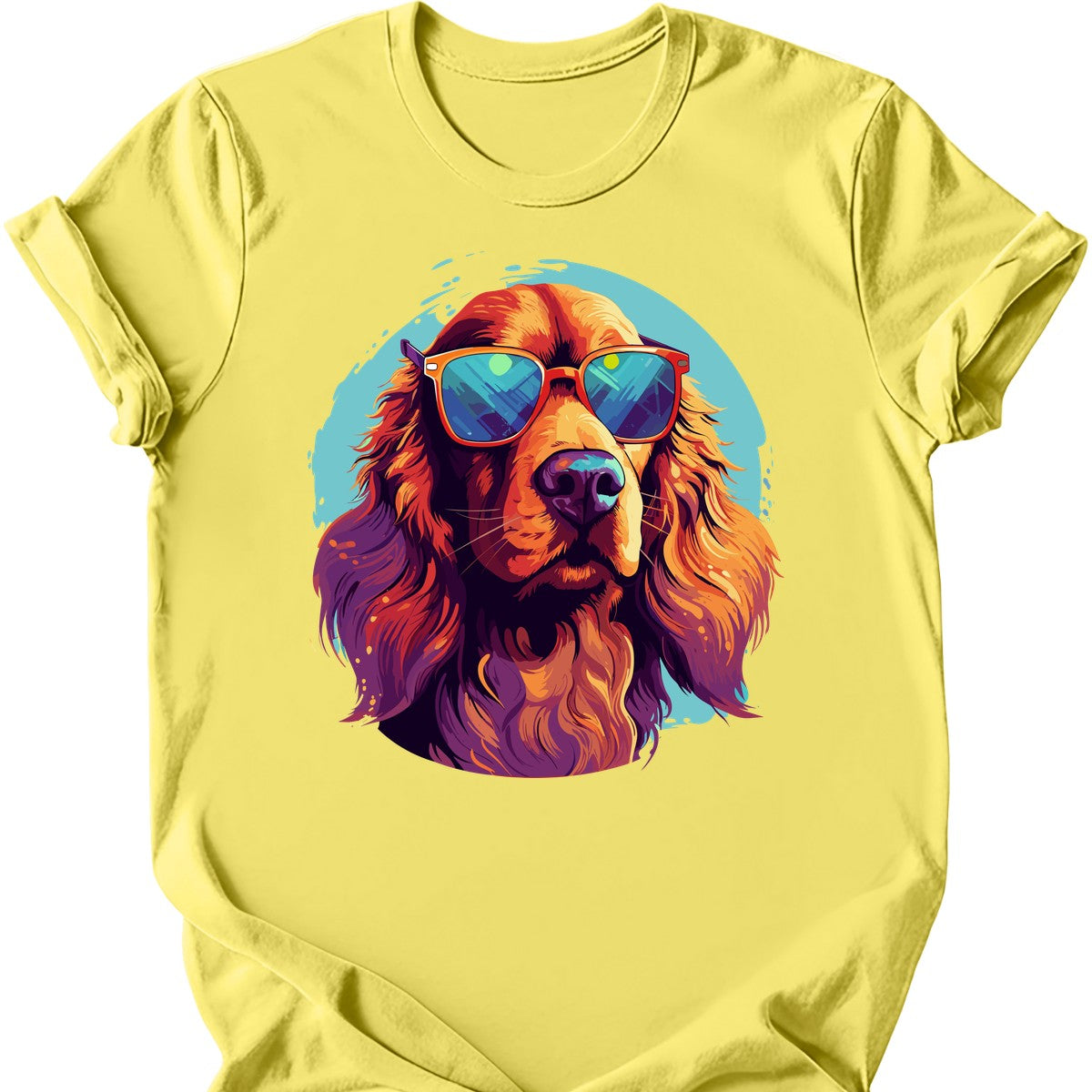 Irish Setter - Top Dog T-Shirt - Cornsilk