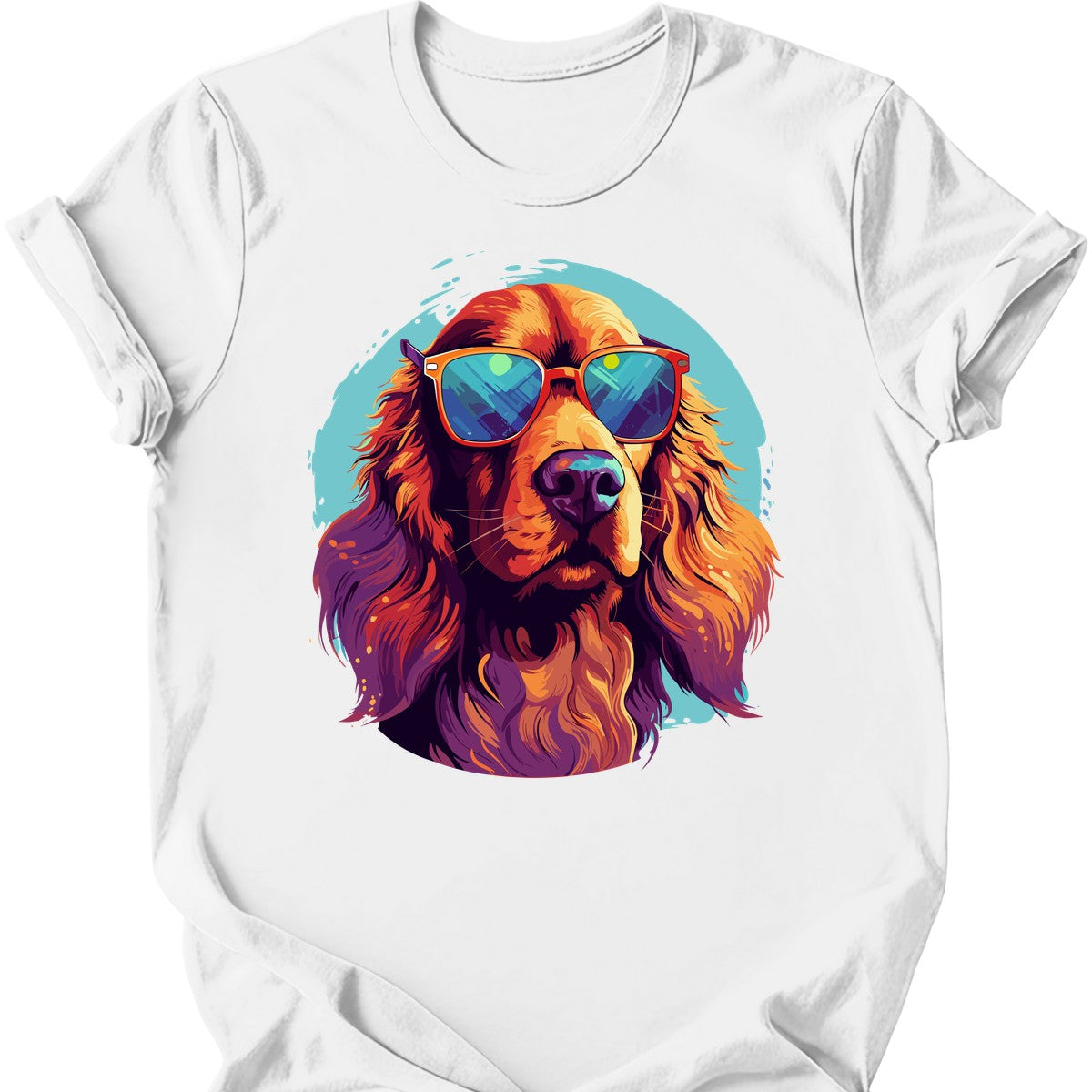 Irish Setter - Top Dog T-Shirt - White