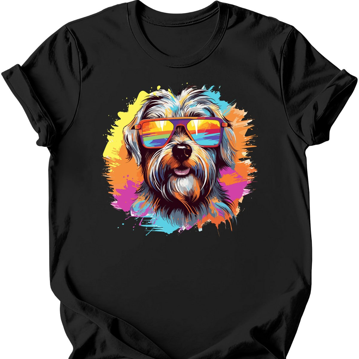 Glen of Imaal Terrier - Top Dog T-Shirt - Black