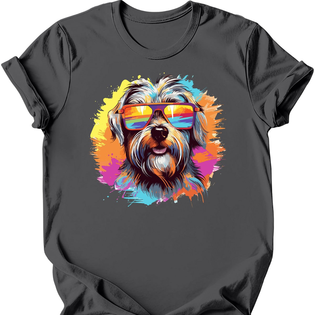 Glen of Imaal Terrier - Top Dog T-Shirt - Charcoal