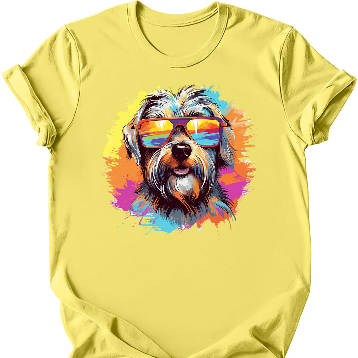 Glen of Imaal Terrier - Top Dog T-Shirt - Cornsilk
