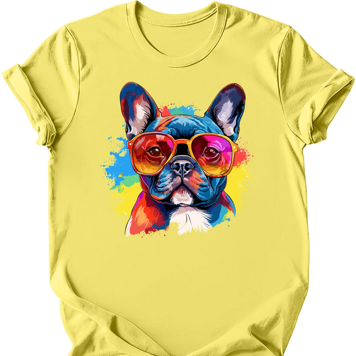 French Bulldog - Top Dog T-Shirt - Cornsilk