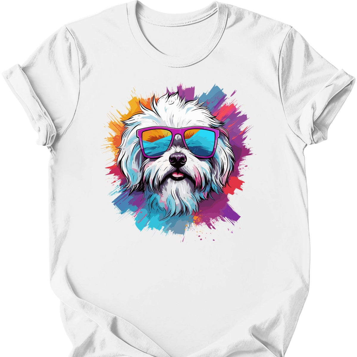 Maltese - Top Dog T-Shirt - White
