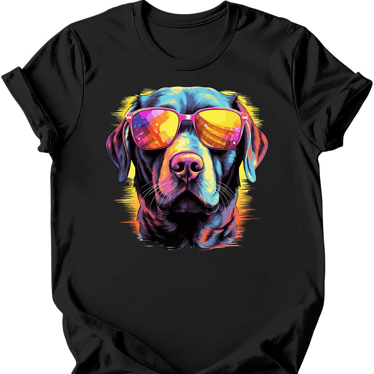 Labrador Retriever - Top Dog T-Shirt - Black