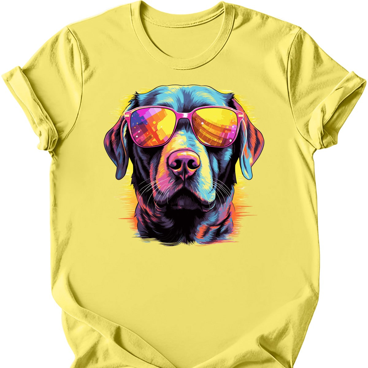 Labrador Retriever - Top Dog T-Shirt - Cornsilk