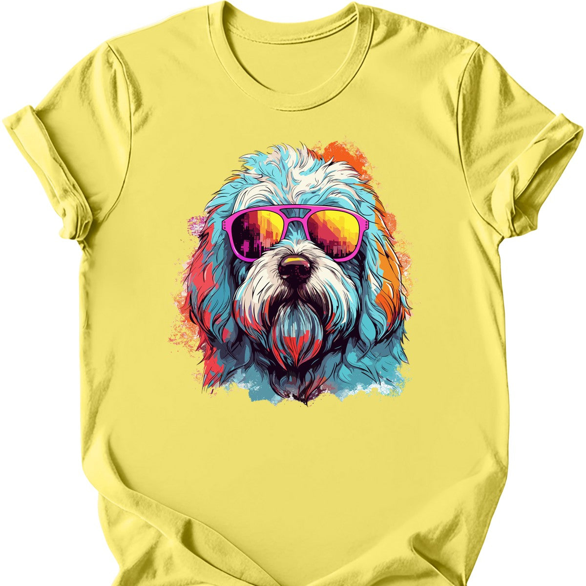 Komondor - Top Dog T-Shirt - Cornsilk
