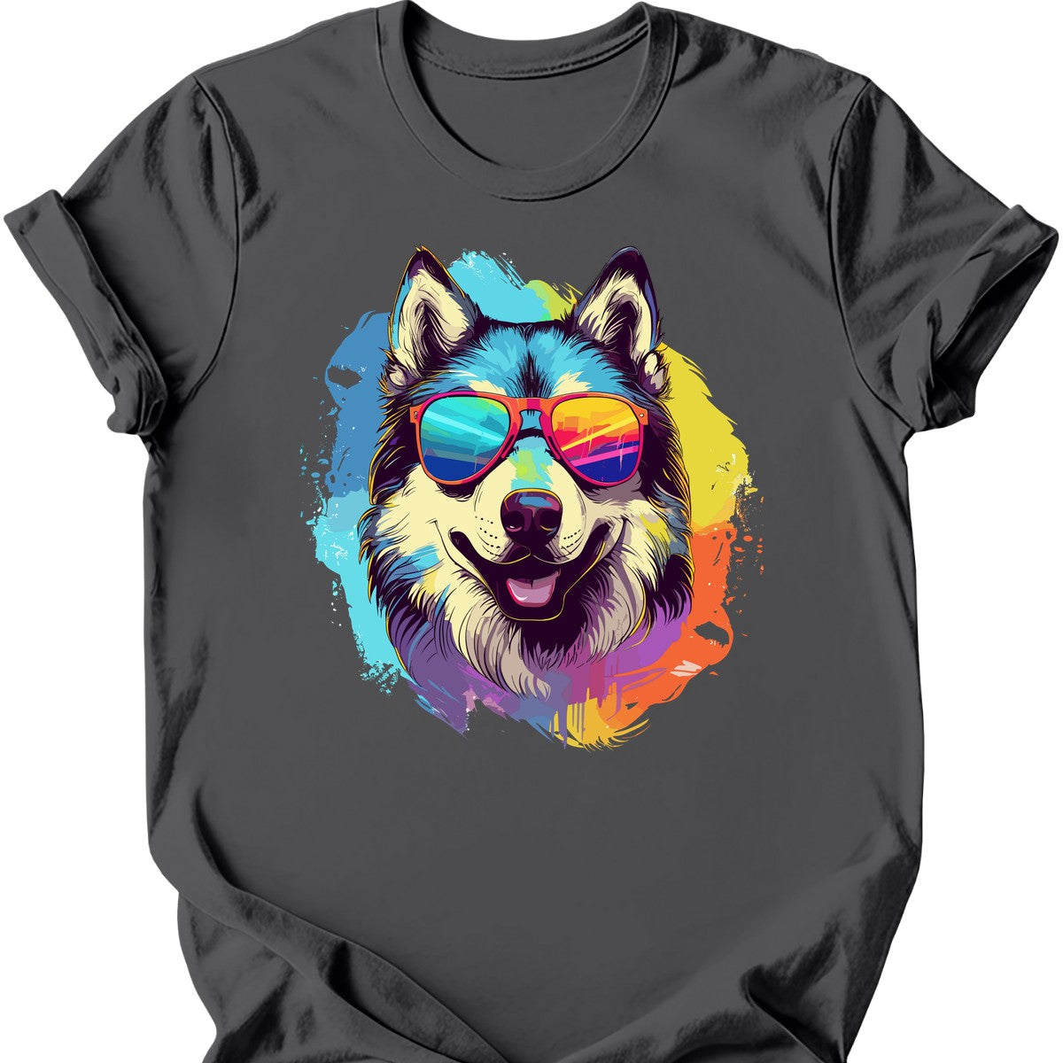 Malamute - Top Dog T-Shirt - Charcoal