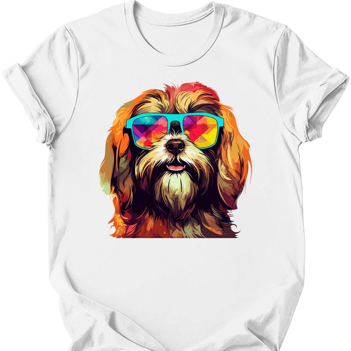 Lhasa Apso - Top Dog T-Shirt - White