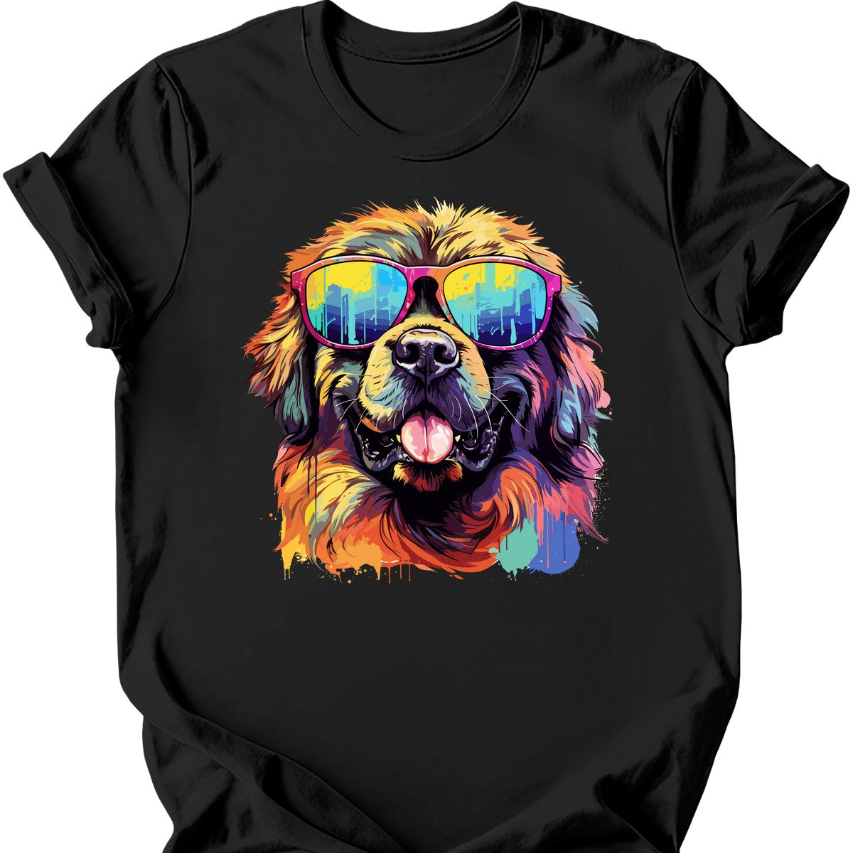 Leonberger - Top Dog T-Shirt - Black