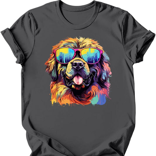 Leonberger - Top Dog T-Shirt - Charcoal