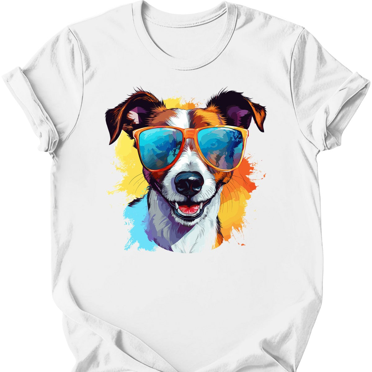 Jack Russell Terrier - Top Dog T-Shirt - White
