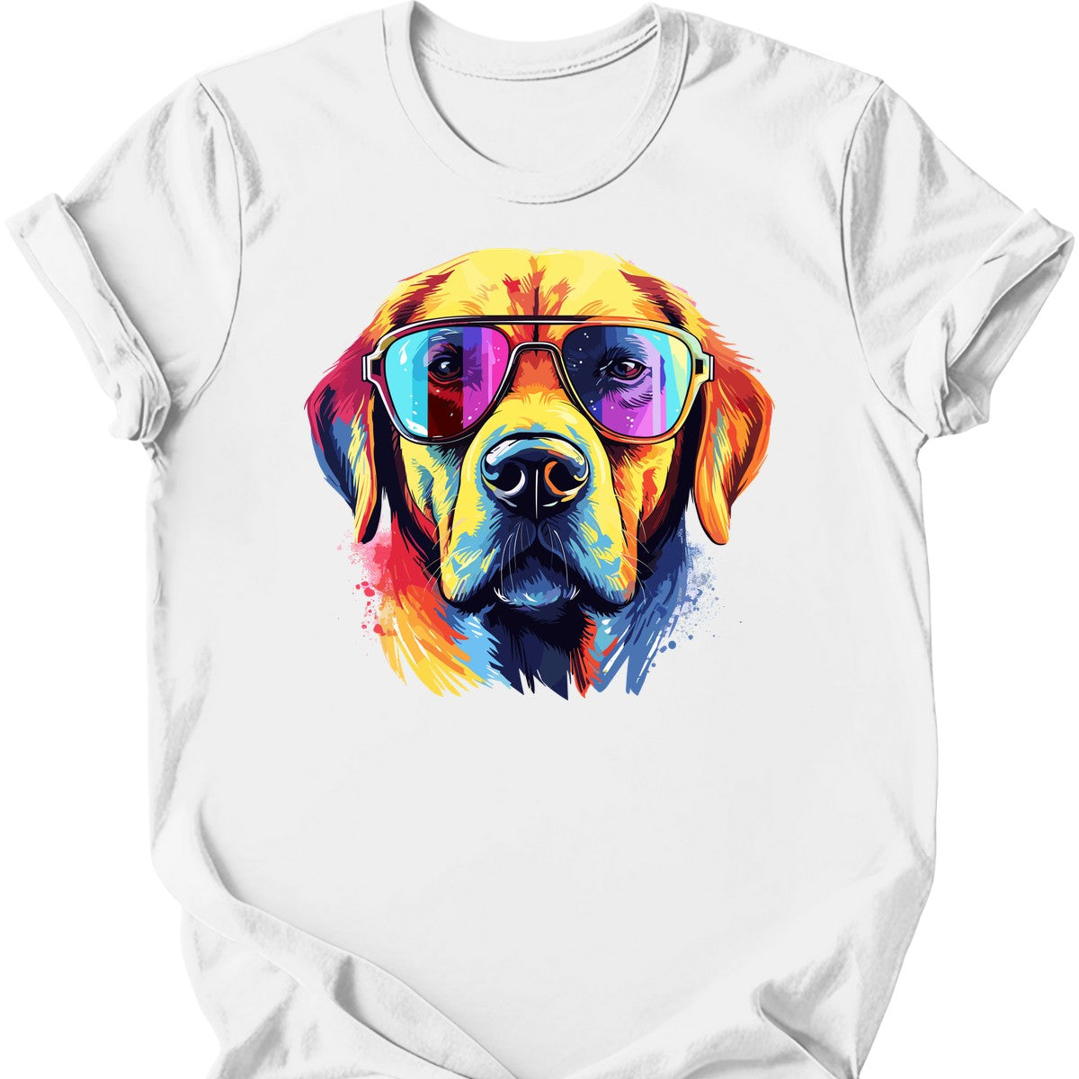 Labrador - Top Dog T-Shirt - White