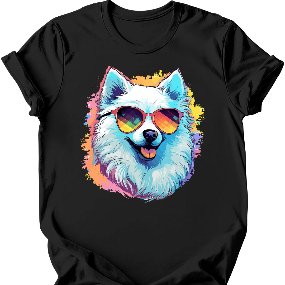 American Eskimo - Top Dog T-Shirt - Black
