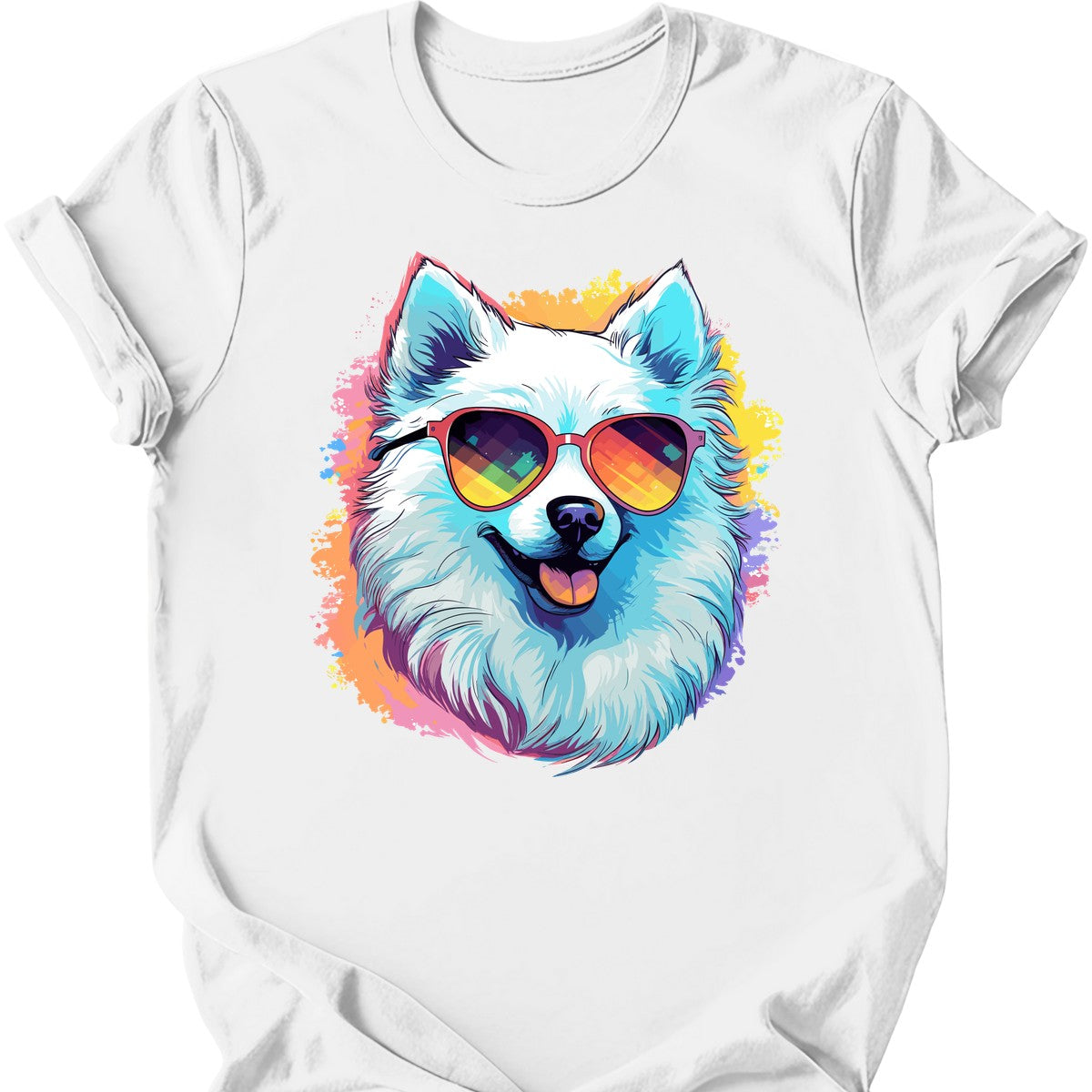 American Eskimo - Top Dog T-Shirt - White