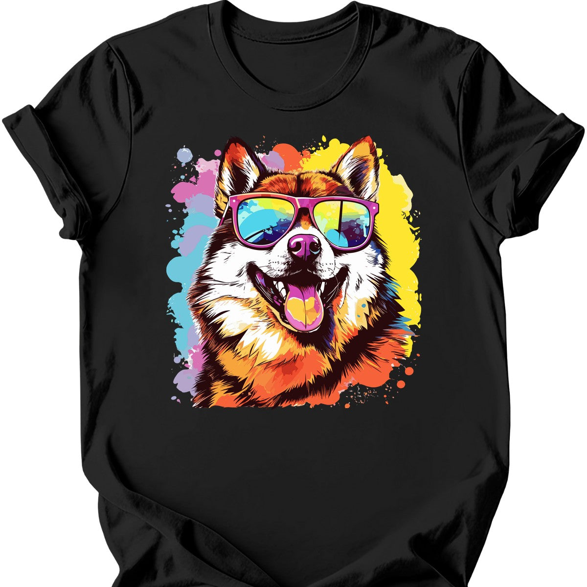 Akita Inu - Top Dog T-Shirt - Black