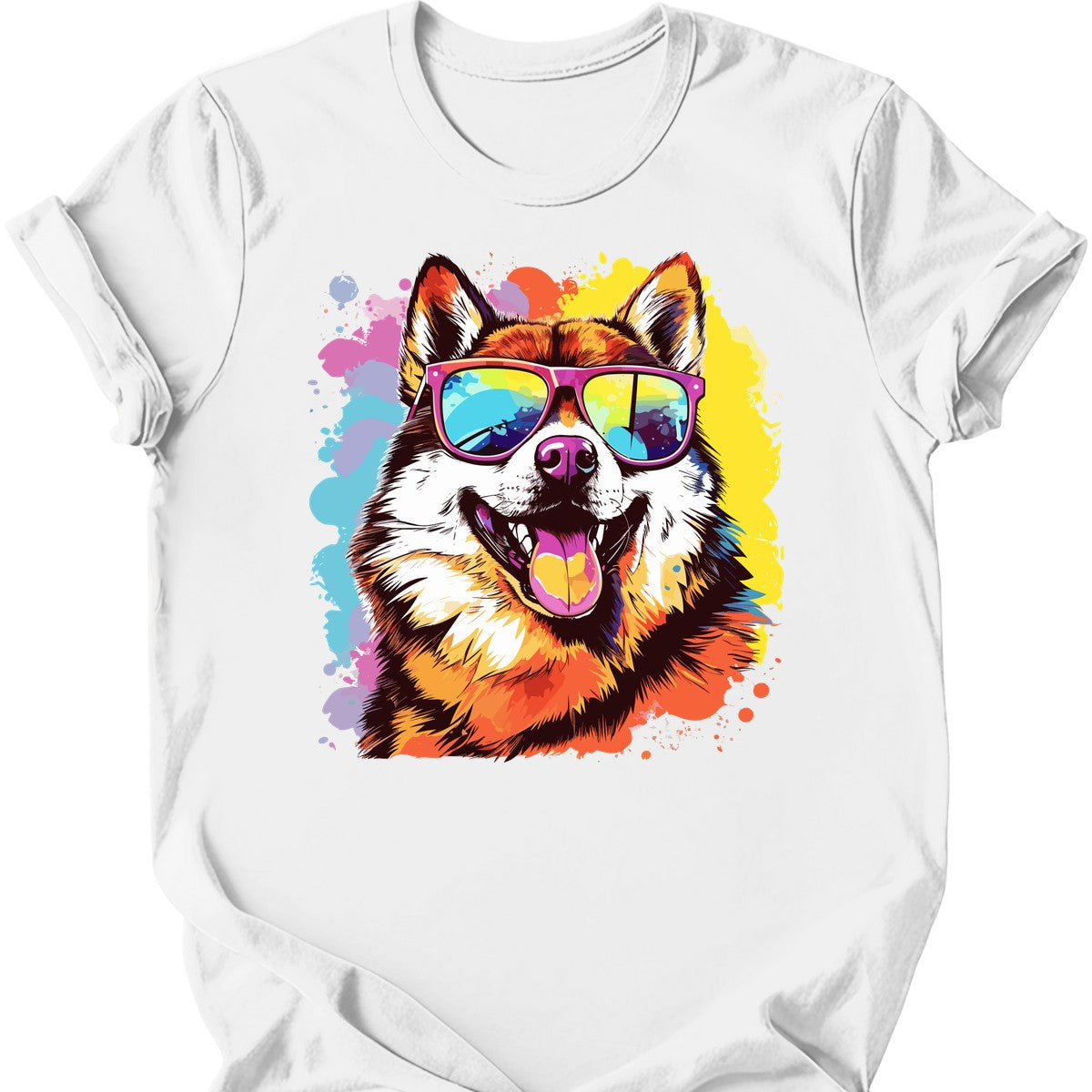 Akita Inu - Top Dog T-Shirt - White