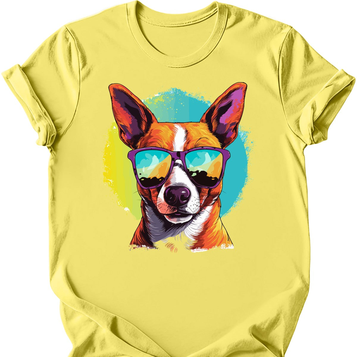 Basenji - Top Dog T-Shirt - Cornsilk