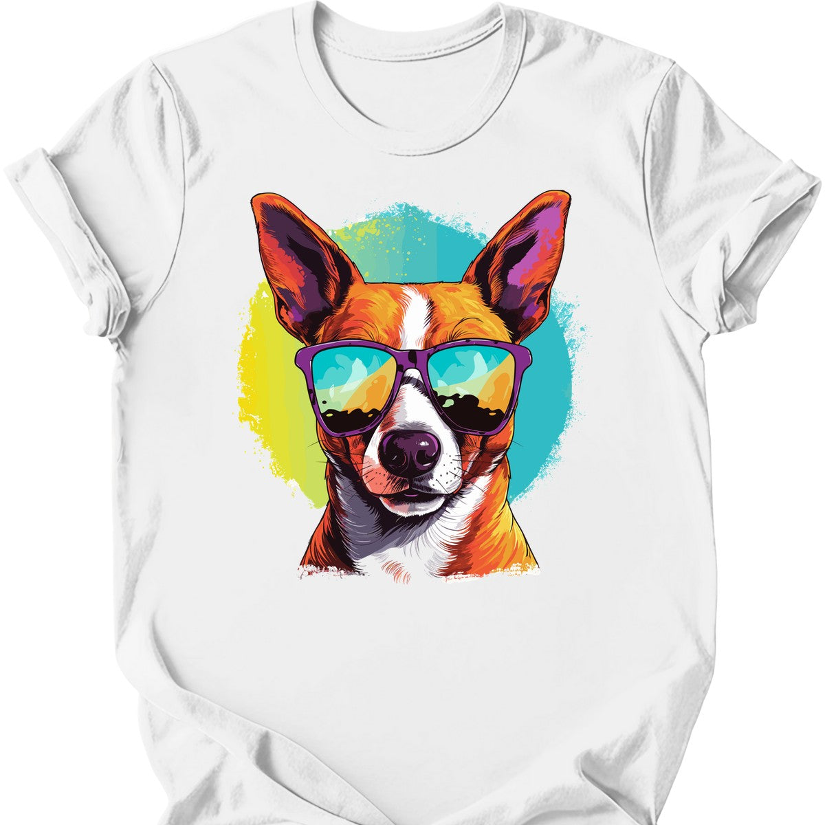 Basenji - Top Dog T-Shirt - White