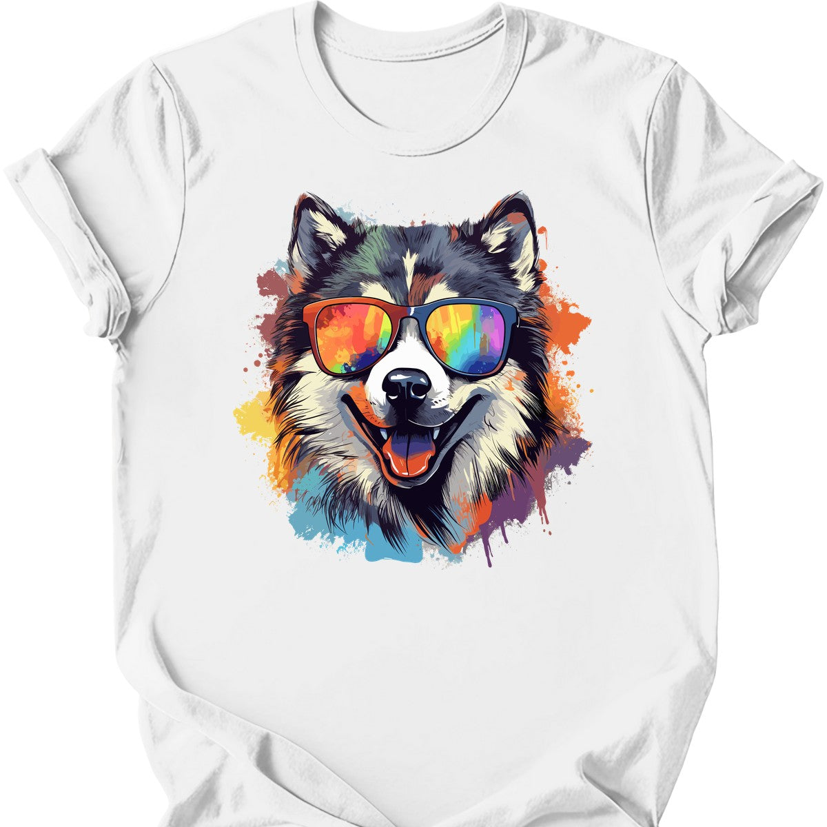 Alaskan Malamute - Top Dog T-Shirt - White