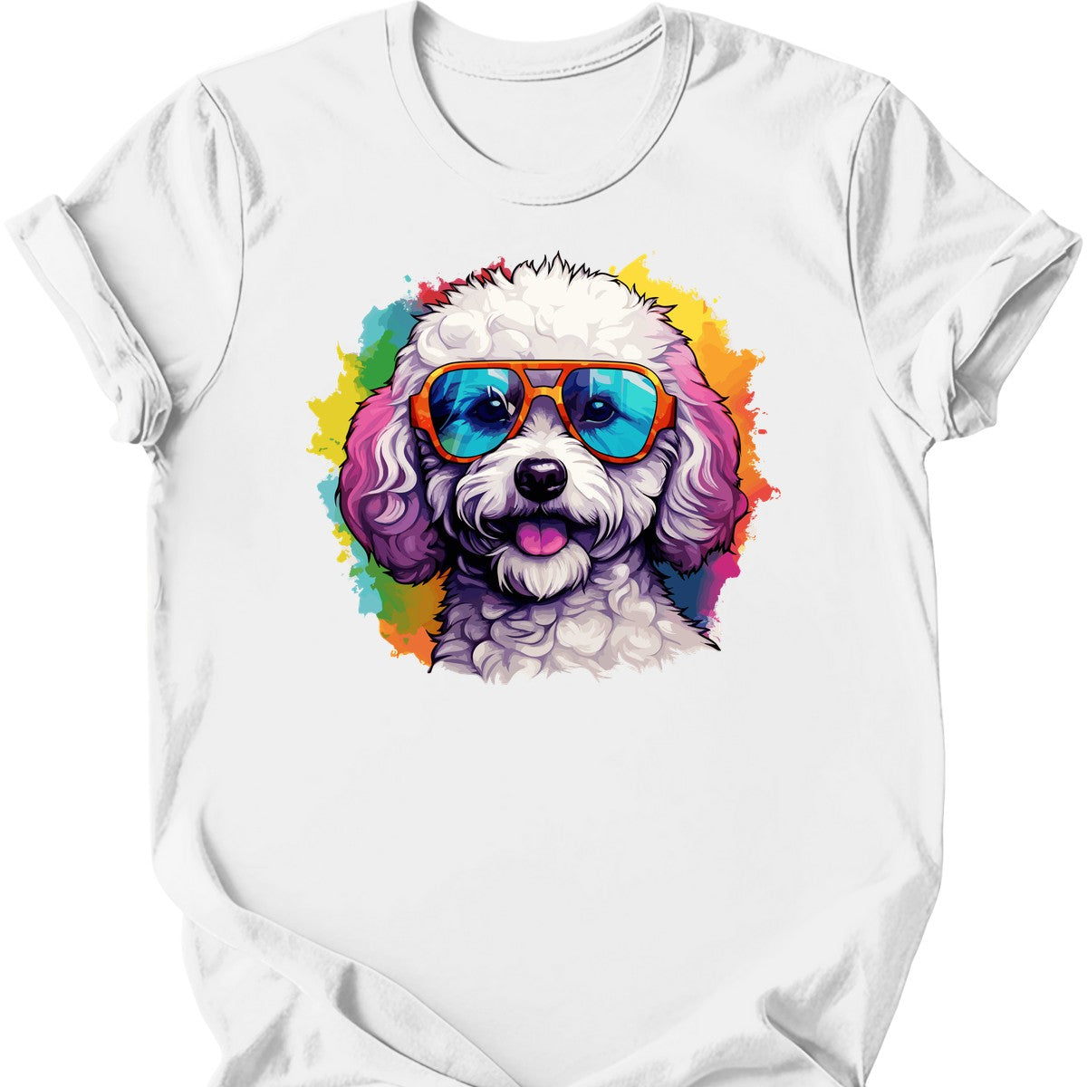 Bichon Frise - Top Dog T-Shirt - White