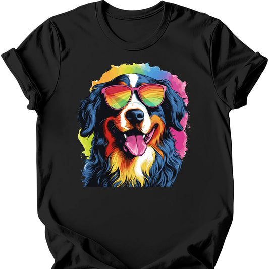 Bernese Mountain - Top Dog T-Shirt - Black