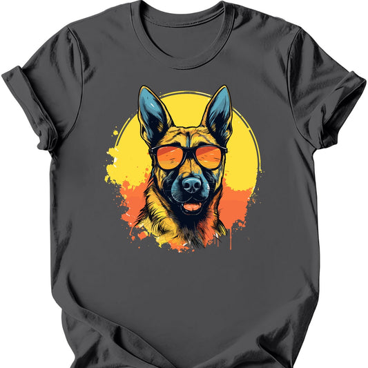 Belgian Malinois - Top Dog T-Shirt - Charcoal