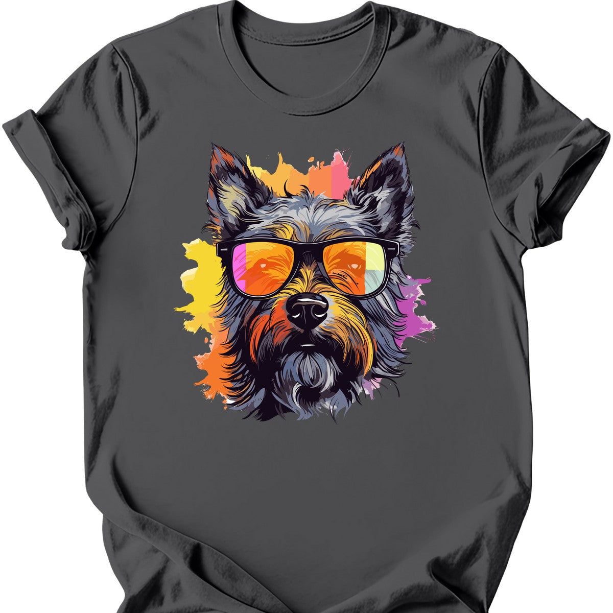 Belgian Laekenois - Top Dog T-Shirt - Charcoal