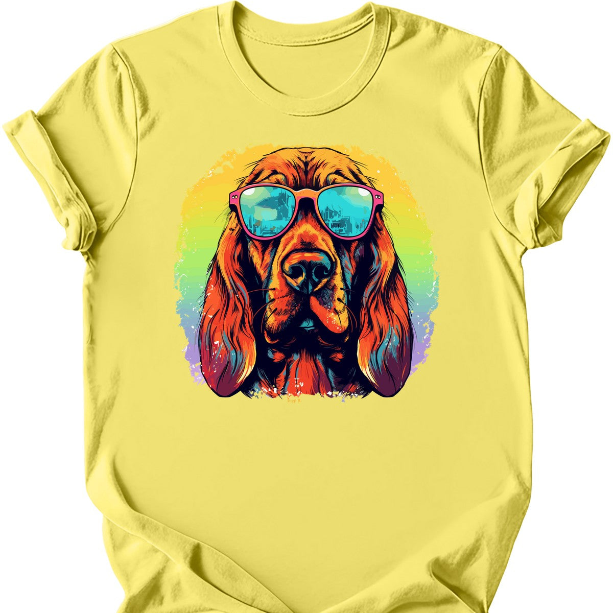 Bloodhound - Top Dog T-Shirt - Cornsilk