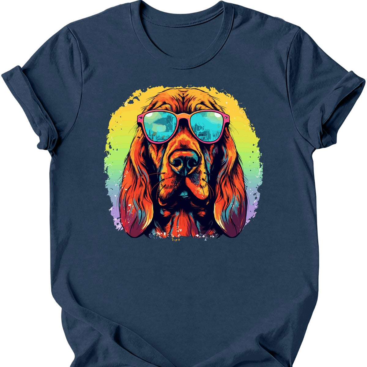 Bloodhound - Top Dog T-Shirt - Heather Navy