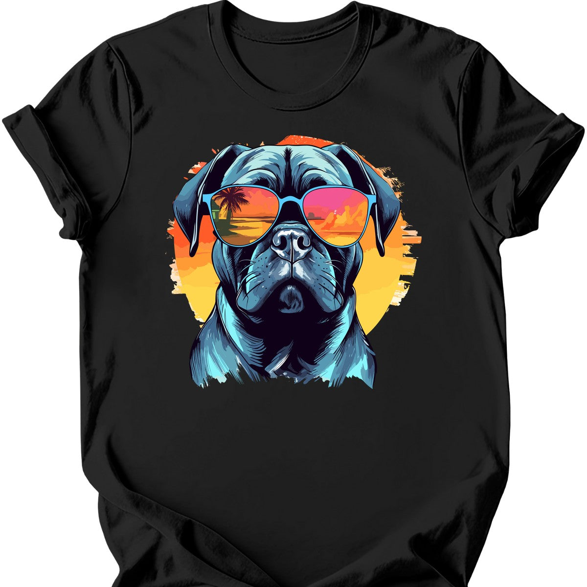 Bullmastiff - Top Dog T-Shirt - Black