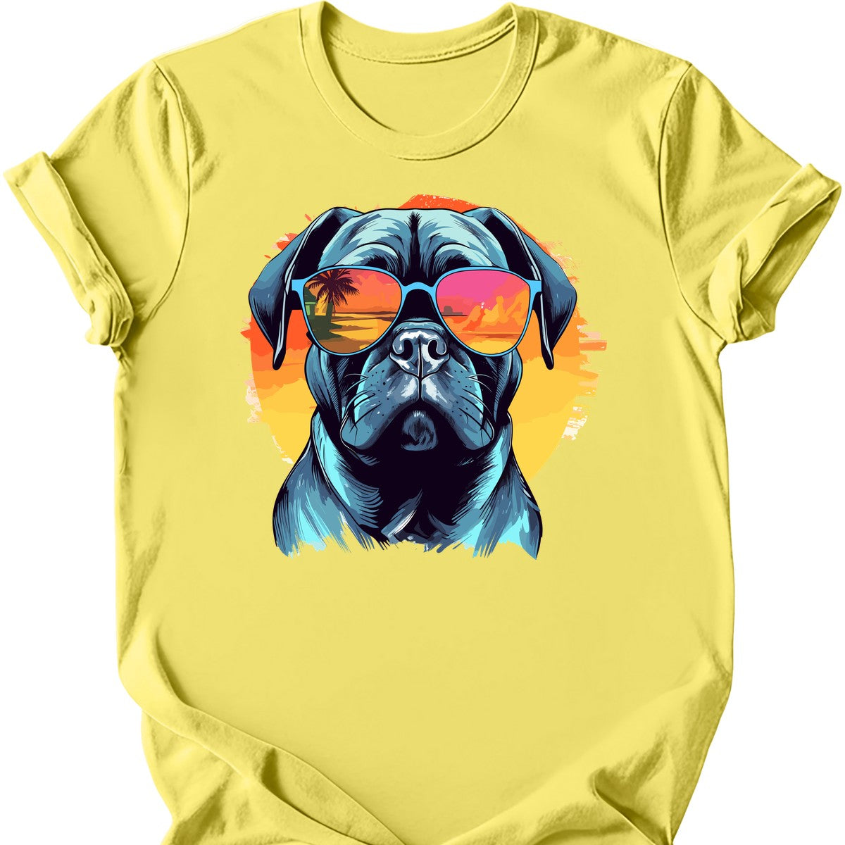 Bullmastiff - Top Dog T-Shirt - Cornsilk