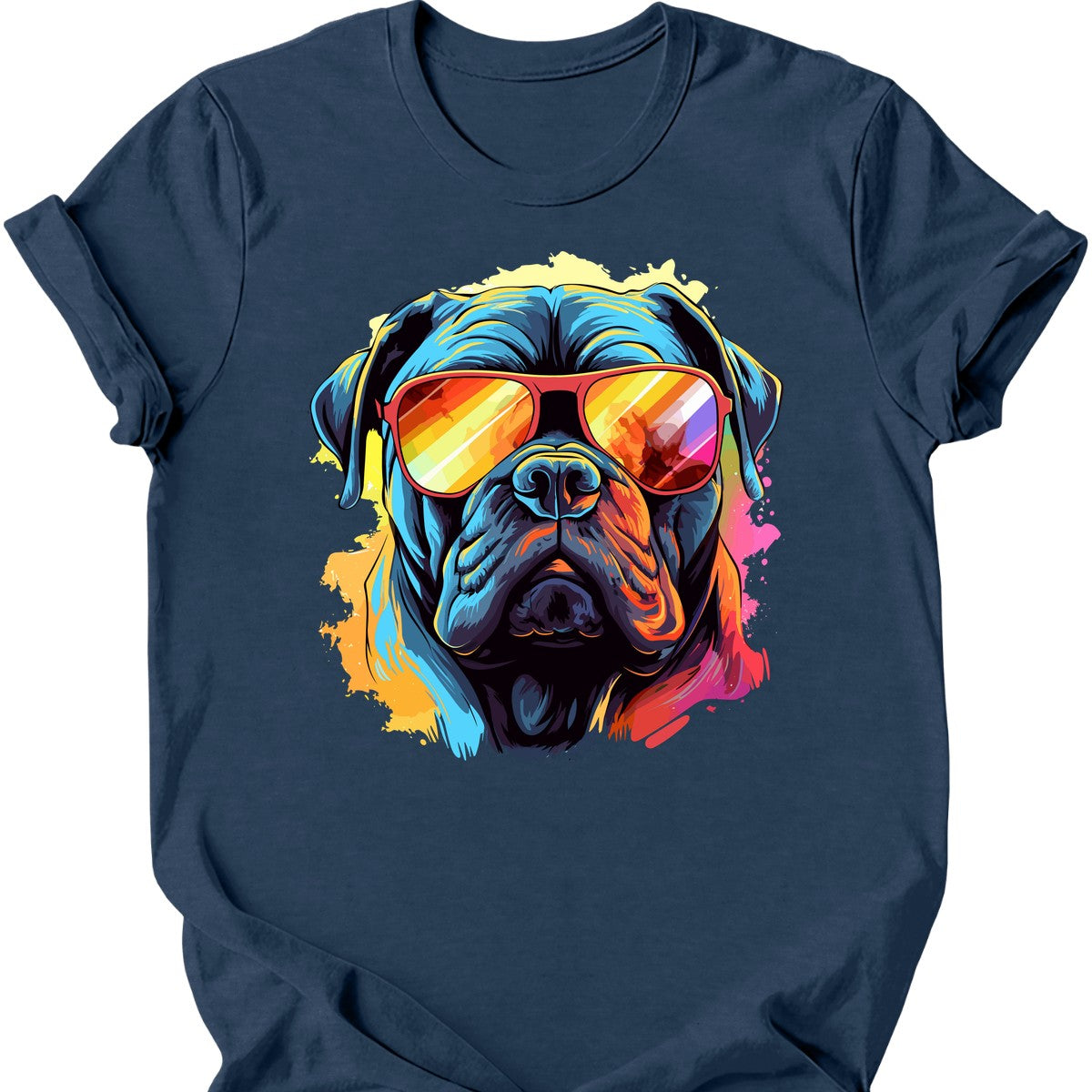 Cane Corso - Top Dog T-Shirt - Heather Navy
