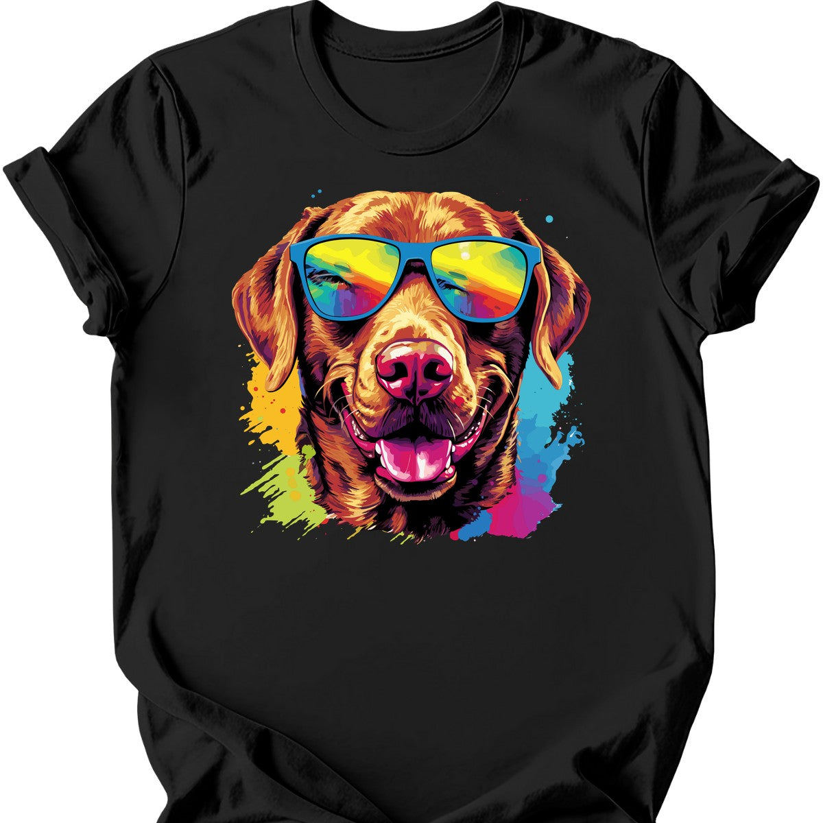 Chesapeake Bay Retriever - Top Dog T-Shirt - Black