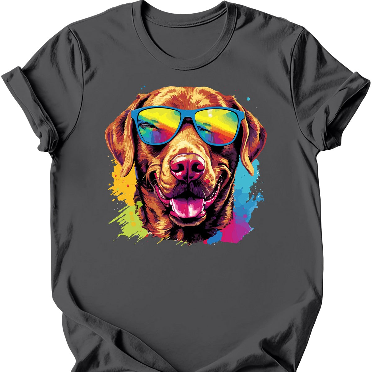 Chesapeake Bay Retriever - Top Dog T-Shirt - Charcoal